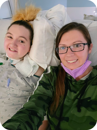 nurse and patient