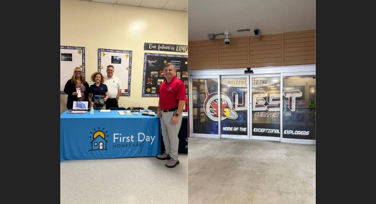 first day booth