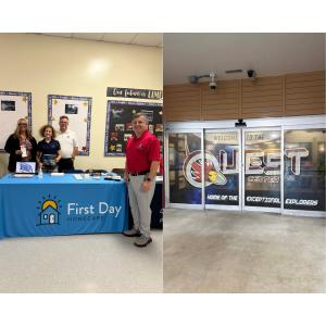 first day booth